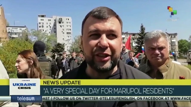 VIDEO: Mariupol celebrates the Day of Russian Victory over Nazism